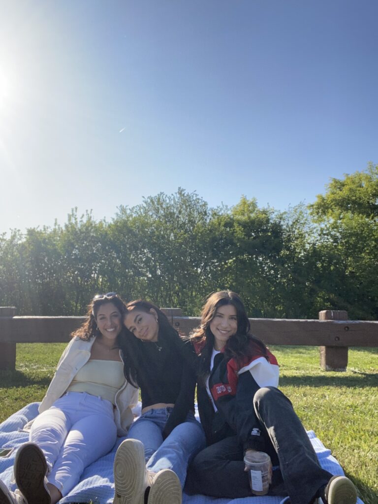 me with my friends 